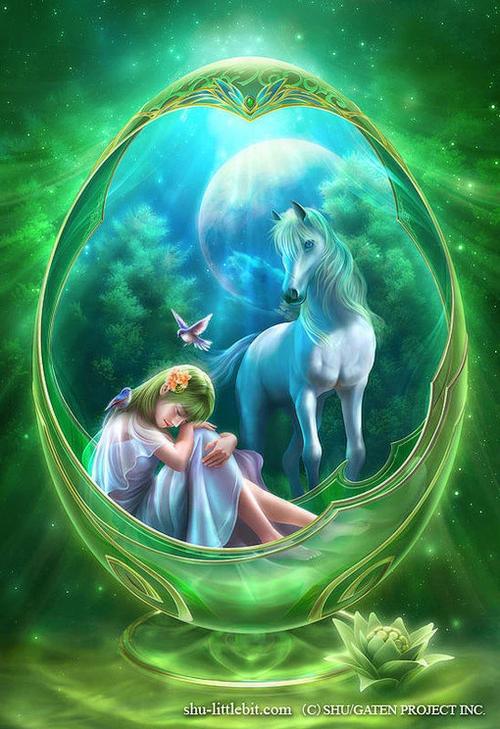 星梦女神 梦幻星座插画壁纸集